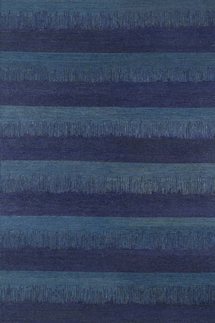 toulemonde-bochart-almonia-tapis-bleu-et-dor-jute-nou-main image 1