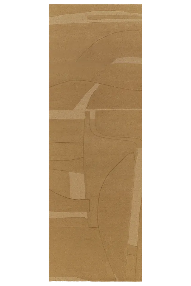 toulemonde-bochart-collage-brun-tapis-en-laine-pascale-ribourg image 1