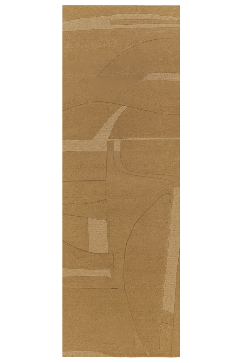 toulemonde-bochart-collage-brun-tapis-en-laine-pascale-ribourg image 1