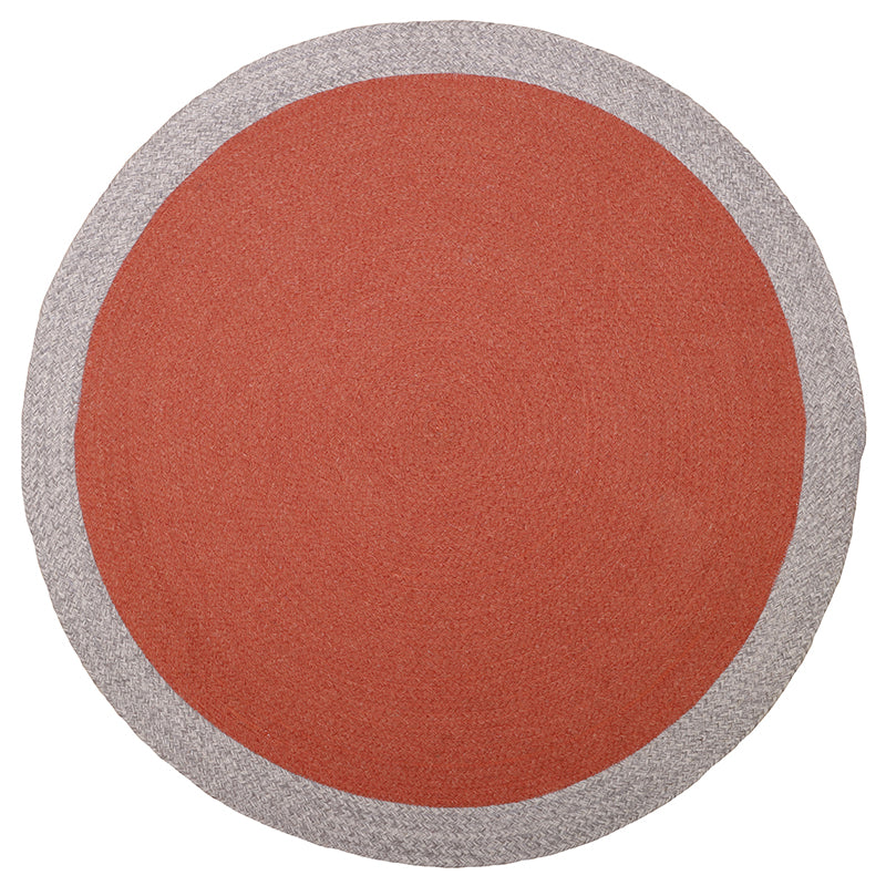 nattiot-nolan-rouille-tapis-rond-laine-tress image 1