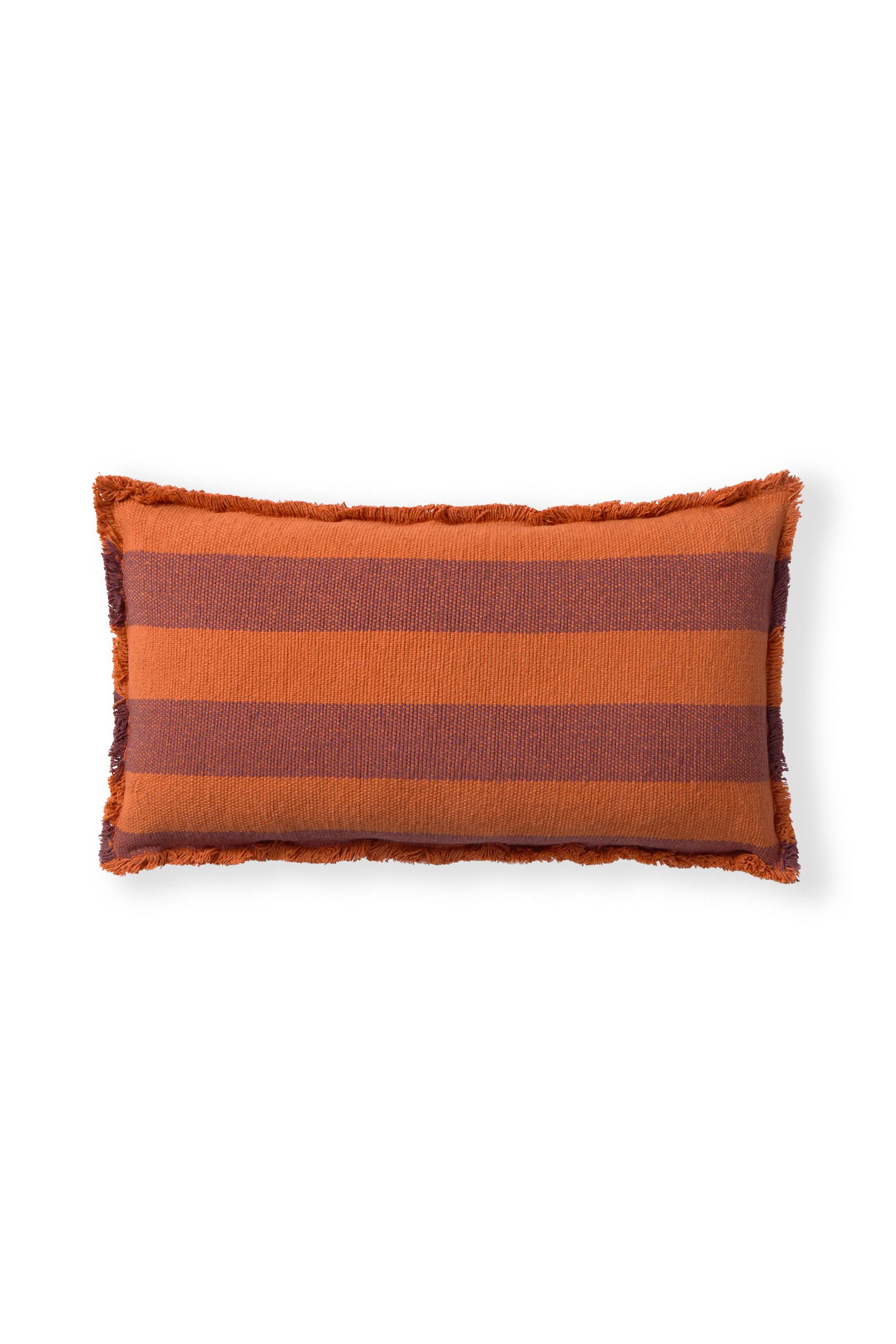 lorena-canals-lines-terracota-coussin-rectangulaire image 1